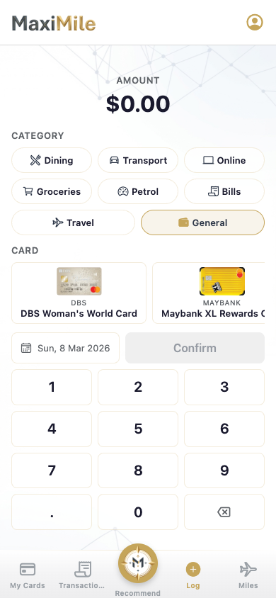 Manual transaction log